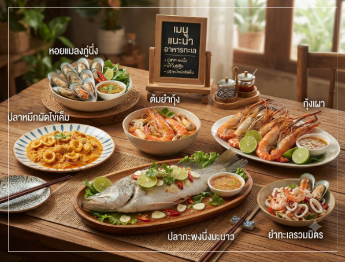 อิ่มอร่อยในบรรยากาศธรรมชาติ