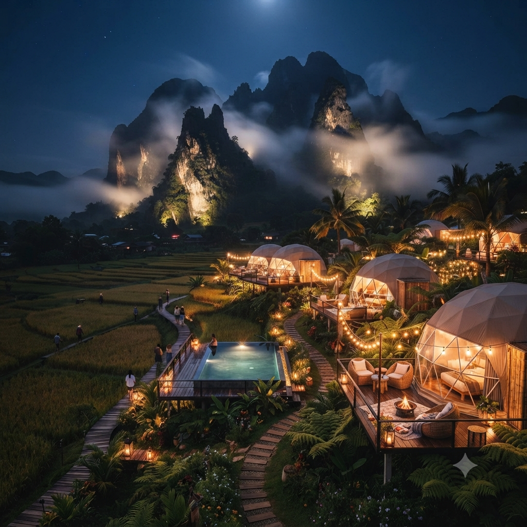 ลานกางเต็นท์ตีนเขา รูปที่ 3